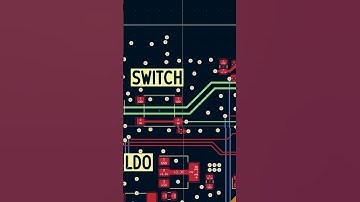 Layout of my ESP32 PCB Design #pcbdesign #kicad #electronicsdesign #pcb #engineering