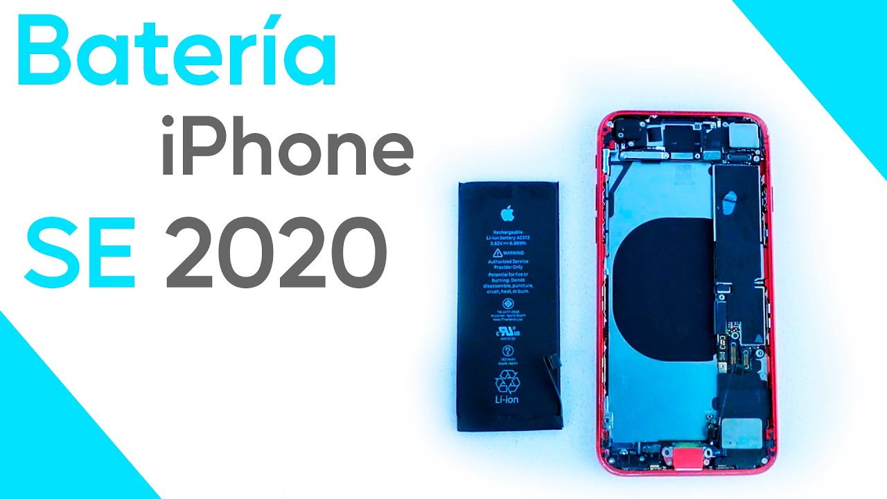 Cambio Batería IPhone SE 2020 A2275 A2296 A2298 REPUESTOS BATERÍAS