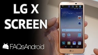 LG X Screen: características del gama media con dos pantallas - YouTube