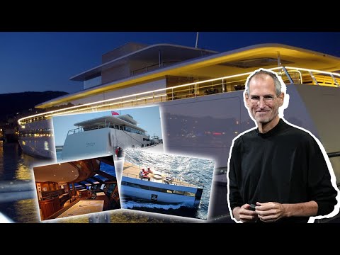 Inside Steve Jobs MEGA Yacht!