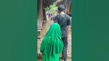 Suasana di Perkampungan Suku Baduy Banten #shorts