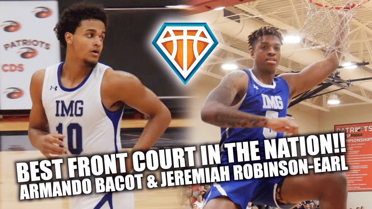 BEST FRONTCOURT DUO IN THE NATION!! Armando Bacot & Jeremiah Robinson-Earl MAKING WAVES at IMG