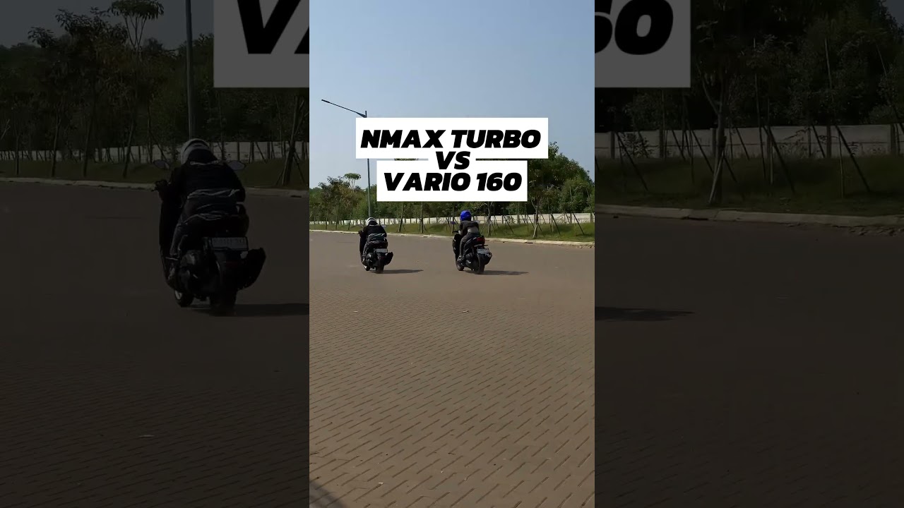 NMAX TURBO VS VARIO 160, Siapa yang akan menang ?