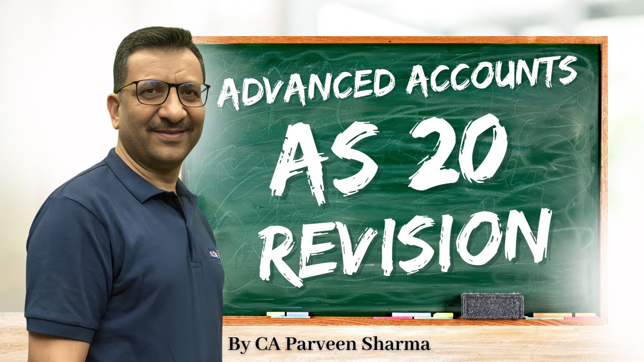 AS 20 Revision | Earnings Per Share | Advanced Accounts Quick Revision