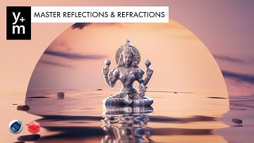 Master Redshift Reflections/Refractions with Trace Sets - BONUS!  Coverpage Light Setup!