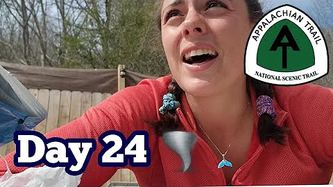 First Zero Day in 400 Miles at 19E (severe weather alert ⚠️)  | Appalachian Trail Thru-Hike 2023