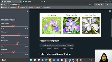 Pembuatan Aplikasi Data Mining Berbasis Web Dalam Klasifikasi Data Pada Bunga Iris