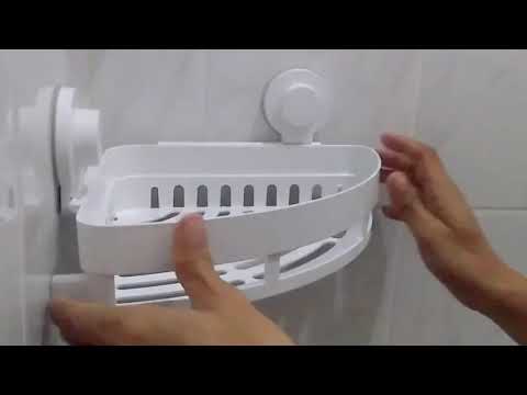 TISKEN Towel rack with suction cup, white - IKEA