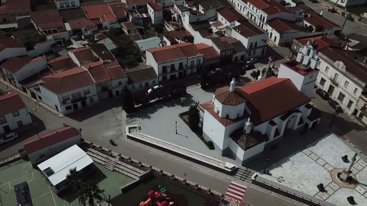 Alconera a vista de Dron