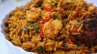 Nigerian Native Jollof Rice Iwuk Edesi