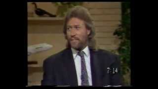 Barry Gibb &quot;guests&quot; on Today, 1988