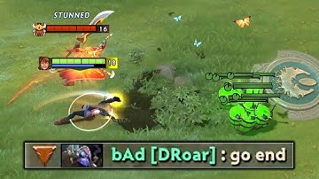 Not Bad at All - Techies + Marci Combo | Toying Enemy in Fountain