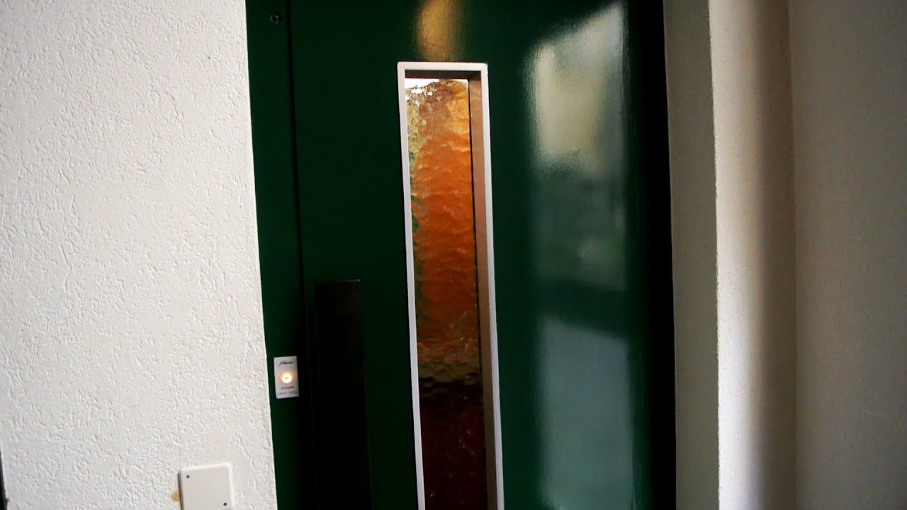 Two original Schlieren traction elevators @ Via Gerolamo Vegezzi 2, Lugano, Switzerland