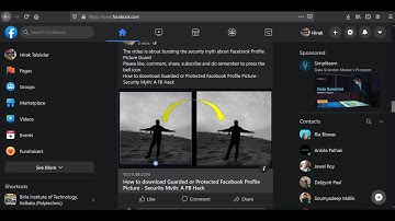 Facebook (Beta) Design Update | New Facebook Beta 2020 - The Dark Mode: Experience The Difference
