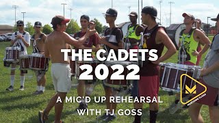 Finals Week Rehearsal with The Cadets - DCI 2022