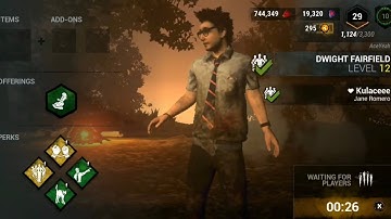 Dead By Daylight Mobile- Dwight  + Shape  GAMEPLAY (MAP; Coldwind Farm)