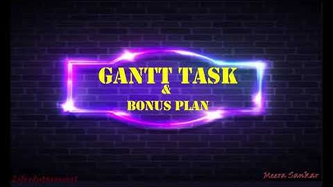 Gantt Task and Bonus Plan, Accounting & Control of Labour Cost  # 3