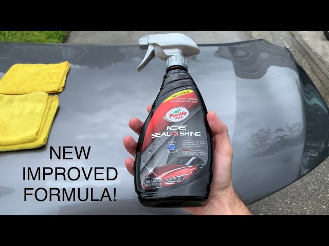 Turtle Wax ICE Seal N Shine - New 2020 Update! Even Better Chemical  Resistance! 