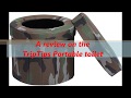 Trip Tips portable toilet,#review :-)