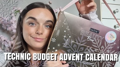 TECHNIC BUDGET ADVENT CALENDAR UNBOXING 2025