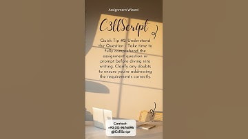 Assignment Writing Quick Tips | Expert Strategies for Academic Success
