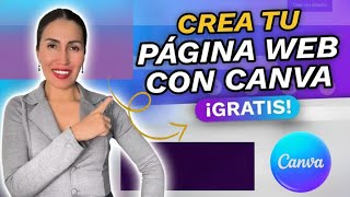 Canva: Cómo Crear Páginas Web GRATIS y FÁCIL (Tutorial)