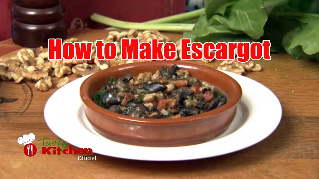 How to Make Escargot Preparing British garden snails YouTube