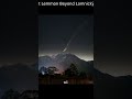Comet Lemmon Beyond Lomnický Peak | NASA APOD 2025-11-04 #Shorts