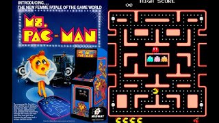 Os Jogos de Namco Arcade's (Ms.PacMan)