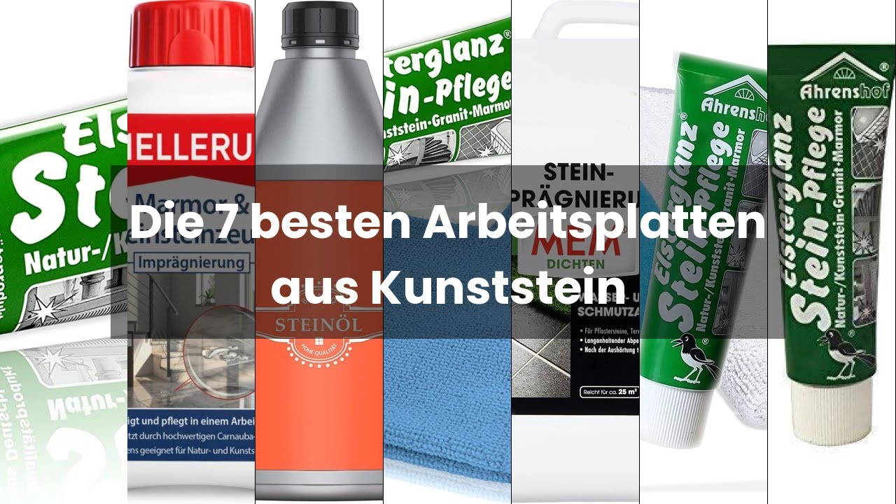 Arbeitsplatte aus Kunststein: Die 7 besten Arbeitsplatten aus Kunststein
