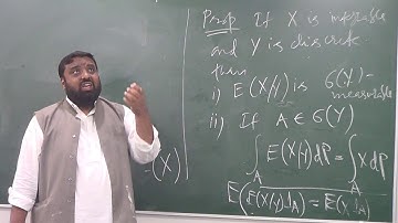 Lecture 16 (Part 6): More properties of conditional expectation; Conditioning on general r.v ;