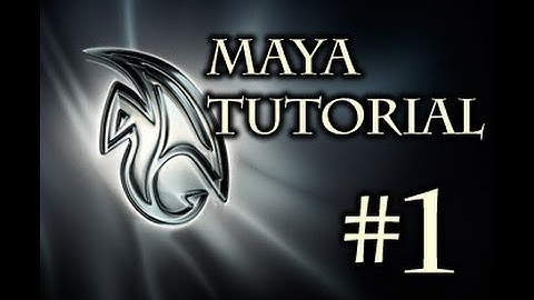 Tutorial Maya #1 Navigation and viewport [Basic]