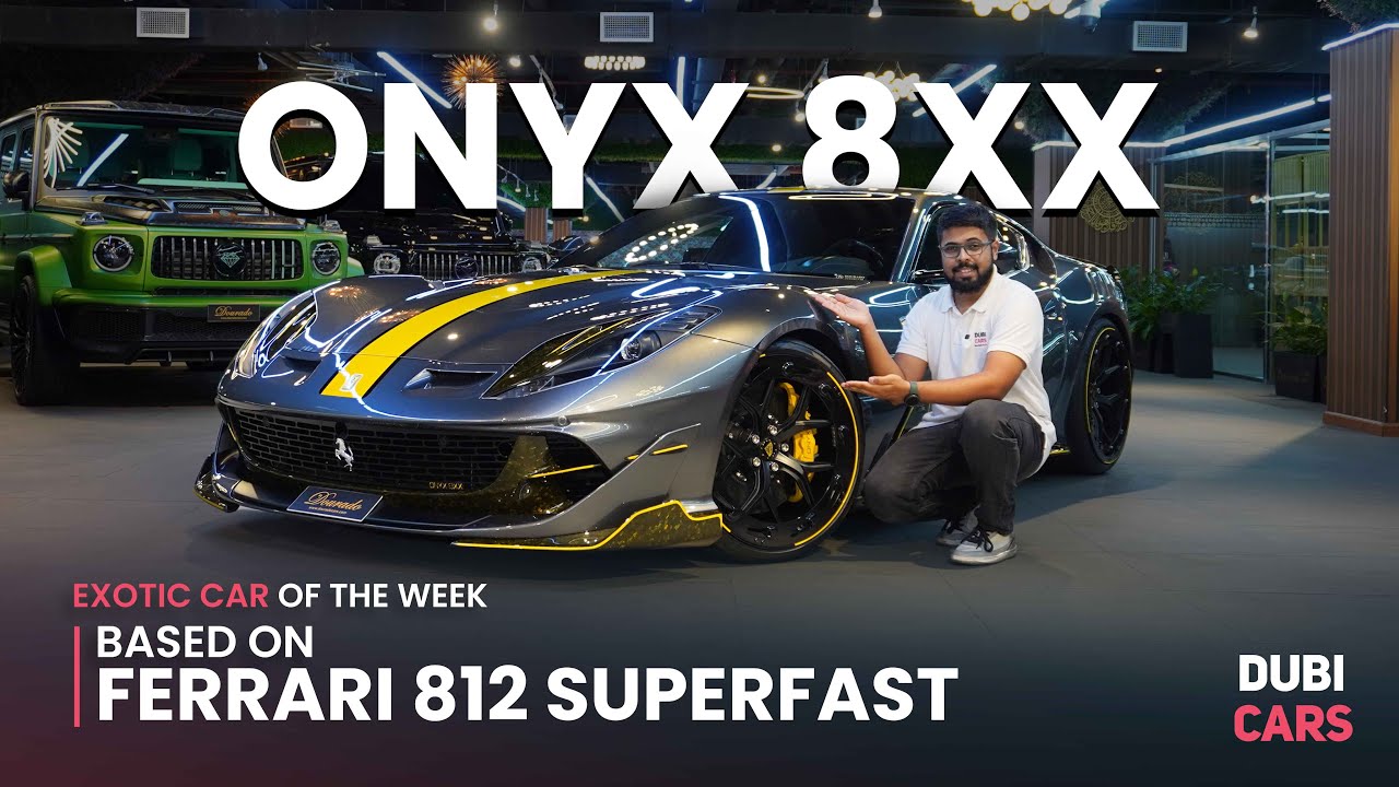 The most desired features of Ferrari 812 Onyx 8XX