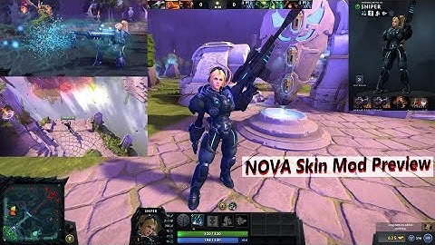 [DOTA2] Nova Mod for Sniper on Dota2 7.02