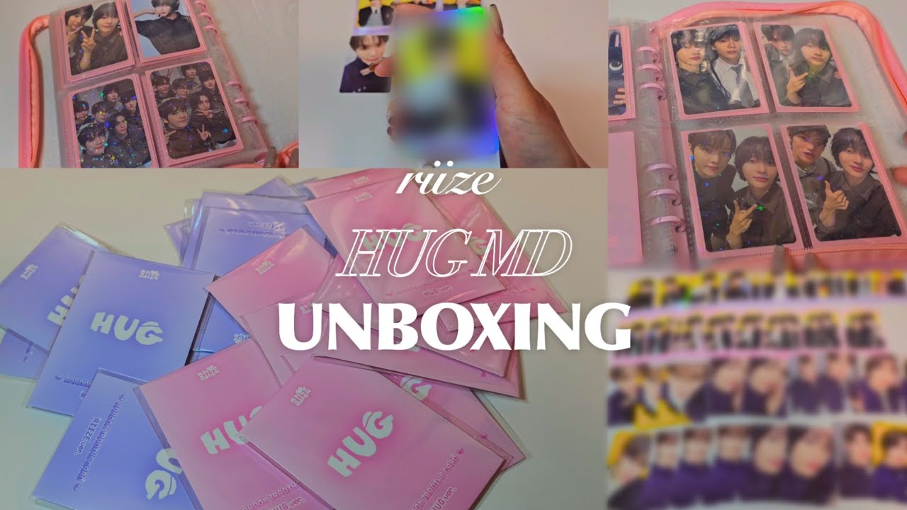 【RIIZE｜開封動画】欲に負けて開封したらキラキラトレカ出た🌟라이즈｜허그 트레카깡