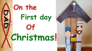 DIY - Easy Nativity set
