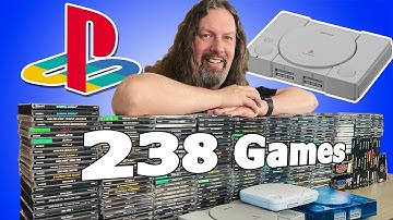 My PS1 Game Collection (238 Games: Uncommon, $$$ & Hidden Gems)