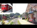 ★ 4K 🇨🇭Rorschach - Heiden rack railway cab ride on 146 year old coaches , Switzerland [07.2021]