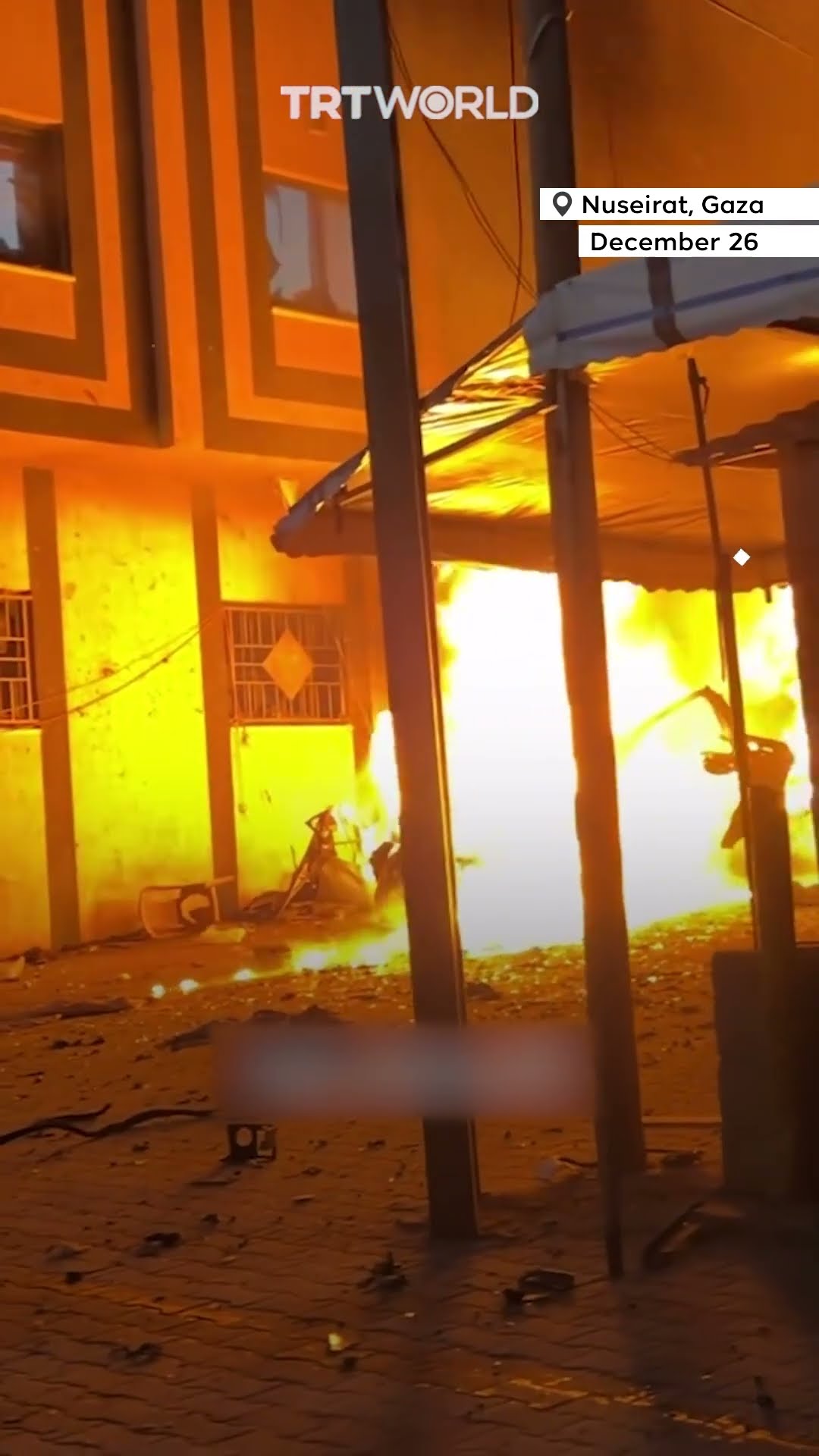 Israeli air strike kills five Al Quds journalists in Gaza