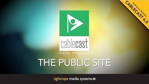 New in 6.0: Redesigned Public Site