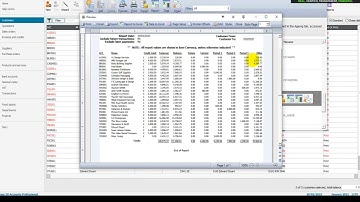 Aged Debt on Sage 50cloud & Sage 50 Accounts I Aged Debtors, Overdue Invoices #sage #accounting