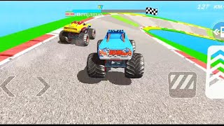 Monster Truck Mega Ramp Extreme Racing - Impossible GT Car Stunts Driving - Gadi game - Android Game screenshot 5