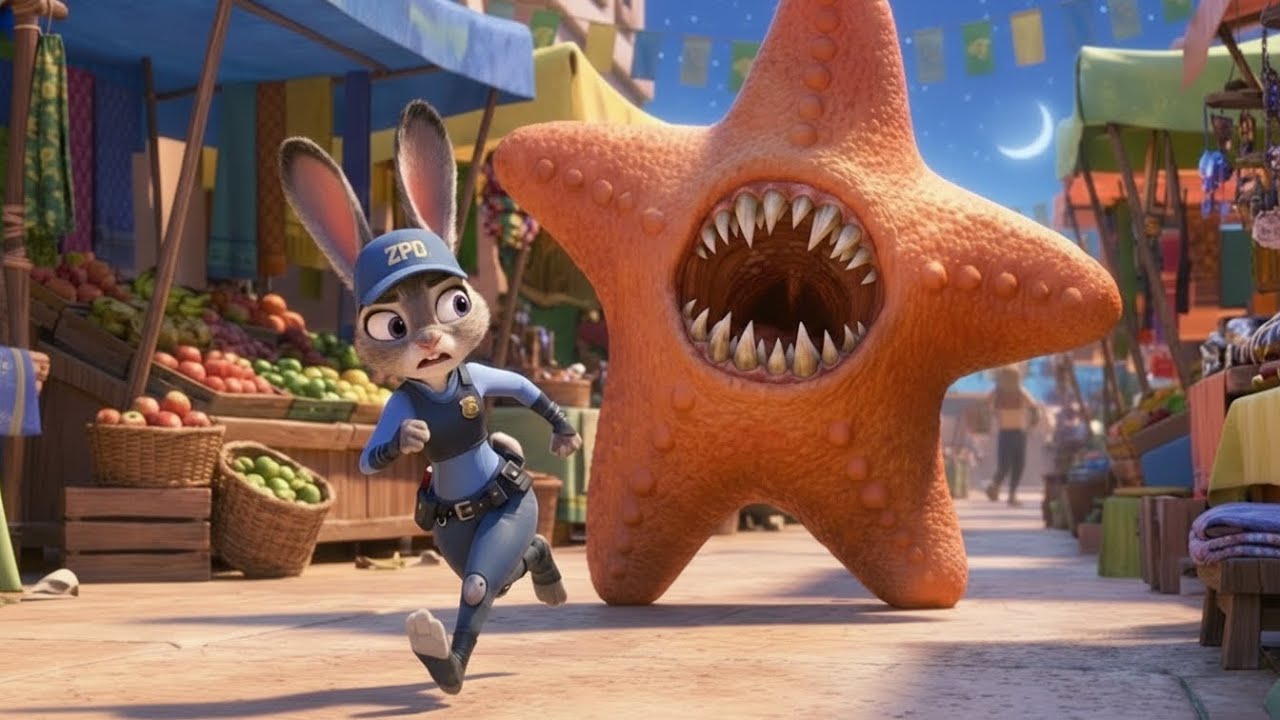 🦊 Zootopia 2 | 🚨 Judy gets into trouble with a GIANT starfish! 🌊😱
