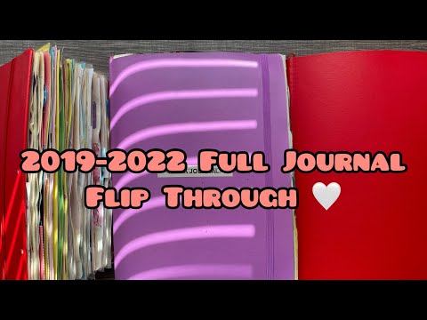 Full Journals Flip Through ~ 2019-2022