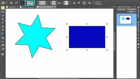 Moving Objects in Xara Designer Titles