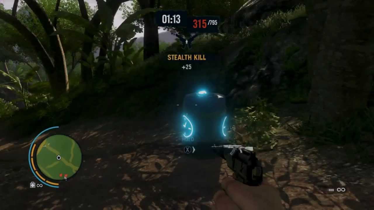 Far Cry 3 Hide and Seek (19 kills knife only in 2+mins) YouTube