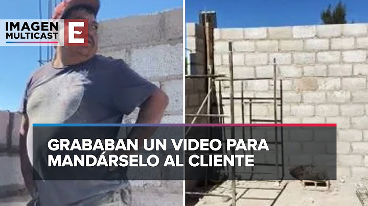 Albañiles a punto de terminar una construcción y se les olvidó... ¡colocar espacio para puerta!