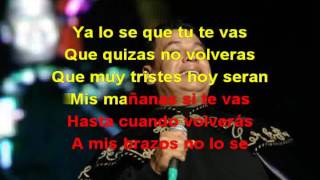 Video thumbnail of "JUAN GABRIEL ADIOS AMOR con letra"