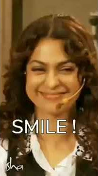 juhi Chawla Smiling But How ? Sadhguru Whatsapp Status #shorts