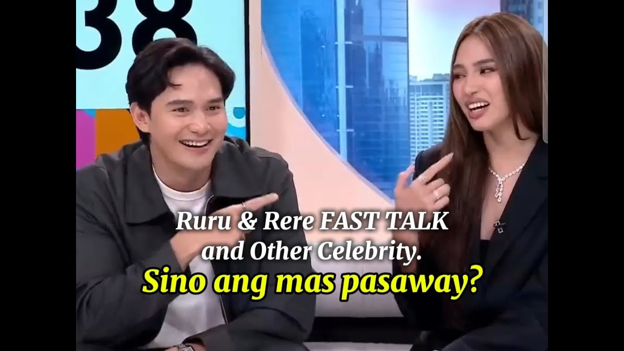 Ruru Rere Rara Ruru & Rere Madrid FAST TALK and other Celebrity w/Boy Abunda. # ...